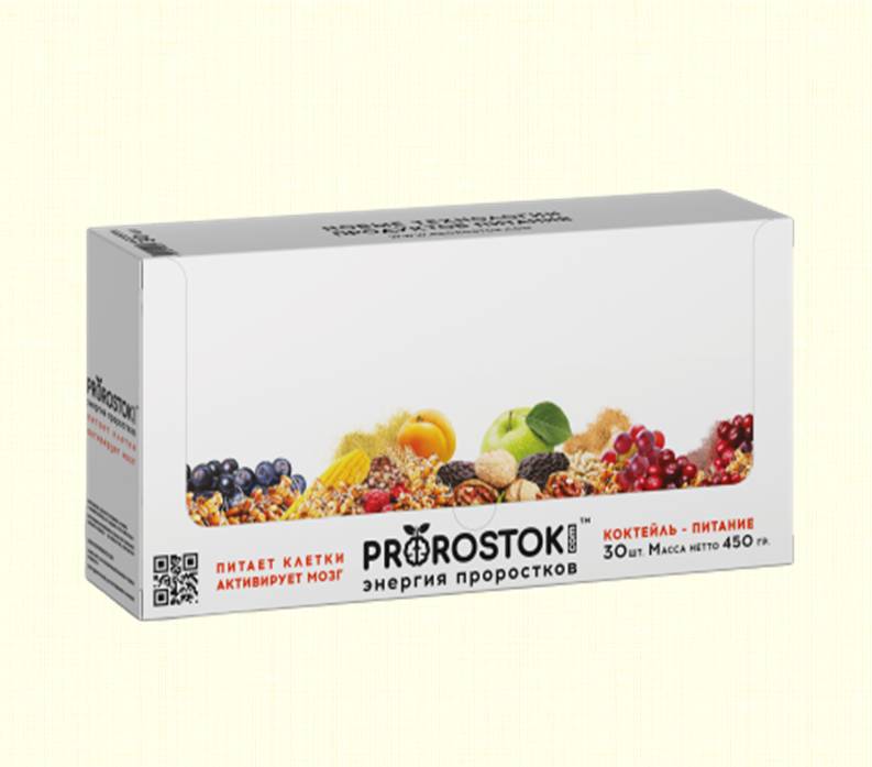 Коктейль-питание Prorostok. Ассорти